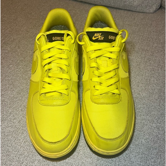 Gore Tex X Air Force 1 Low ‘Dynamic Yellow’ CK 2630 701 - Picture 2 of 7